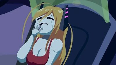 Lucky Guy in A Robot Girl Reverse Gangbang Getting Dick Sucked and Jizzing  - Hentai