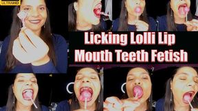 Here I enjoy sucking a very large lollipop Licking lolli Lip Fetish Lolly pop Lick suck drool licking lollipop asmr licking lollys 4k clip