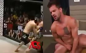 MMF fighter  loves to fuck his opponent after the fight