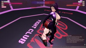 Kinky Fight Club [Wrestling Hentai game] Ep.2 Lesbian rimjob rough fight