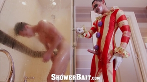 ShowerBait - CREEPY Clown Makes Porn Debut on Halloween