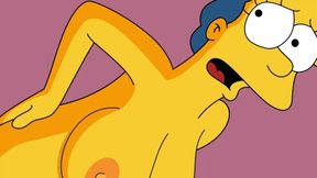 MARGE IS SURPRISED BY A COCK IN THE ASS (THE SIMPSONS PORN)