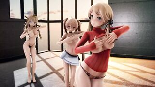 Mmd R18 Printz,Murasame,Kongo Fuck Sex Party beauty and Beauty will make you
