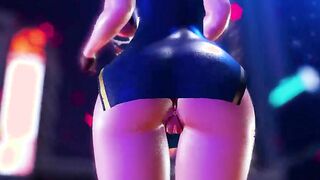 【MMD R-teens SEX DANCE】hot great butt sweet extreme satisfaction lap dance [CREDIT BY] Shinshi_No.52