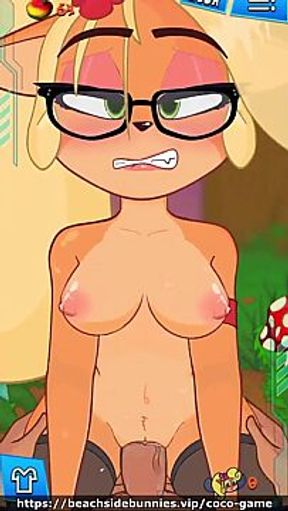 Coco Bandicoot Takes You on a Wild Ride Through Crash's Porn Game