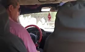 Masturbating in a taxi on my way home