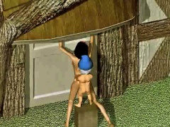 3D Snow White sucks cock and gets fucked by a dwarf