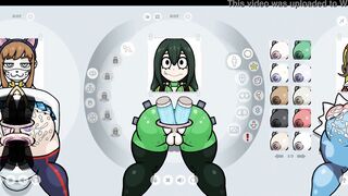 Fapwall [Rule 34 Animated game] adult Tsuyu Asui from my