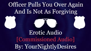 Riding An Officer's Fat Cock In His Patrol Car [Tit Sucking] [Spanking] (Erotic Audio for Women)