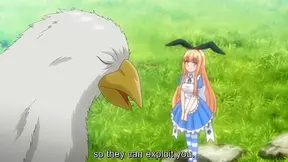 Alice Seduced by Horny Caterpillar in Magical Forest Encounter – Fantasy Hentai Adventure