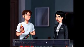 Summertime Saga - Johannes helped consuela find a job ... Roz ...omething ... Johannes fucked Liu then her husband walked in