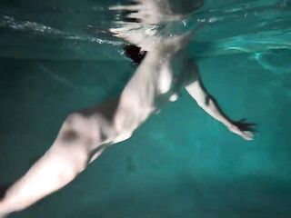 lascivious white girl swims with no clothing in public