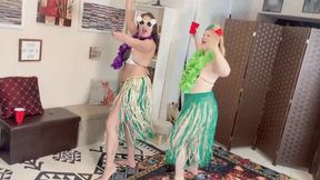 Hula Competiton REMATCH WEDGIE - AMI MERCURY & GIA LOVE MOV