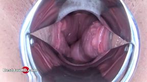 Hot Japanese amateur showcases her massive baps and stunning vag in uncensored JAV action