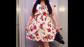 Shopping Stories #80 - Wearing A New Shein Dress To Show You My Torrid Black Wedge Sandles...