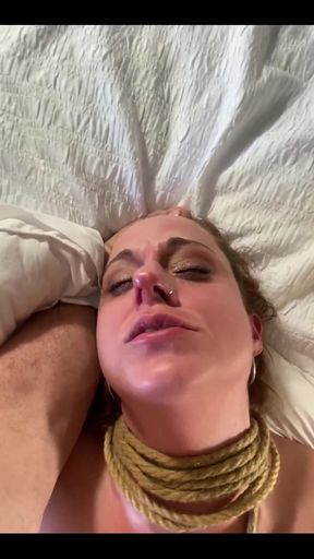 Here&#039;s the Raw Footage From My 1st Time with Shibari!