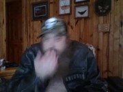 Bob doming a guy in his leather jacket