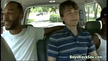 Blacks On Boys -Nasty Bareback Interracial Gay Fucking Video 12