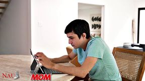 Hot MILF Jamie Michelle has son fuck her when date cancels