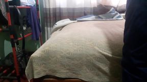 The Guy play with Toy