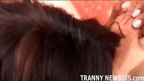 I want to sink my big shemale cock inside you