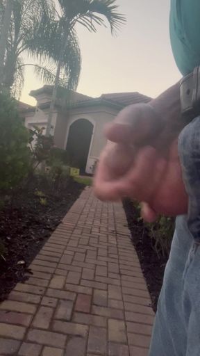 Another Exhibitionist Trash Day