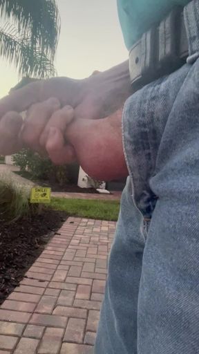 Another Exhibitionist Trash Day