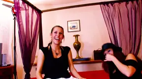 Dark scene with a hardcore amateur