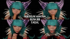 MORRIGAN AENSLANDS BLOWJOB FACIAL