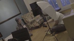Pleasing Anuskatzz and Lily's behind the scenes movie