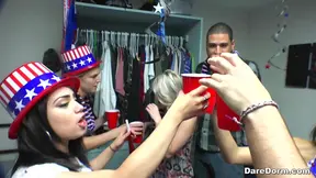 Wild College Bash Spirals Into Naughty Orgies With Nicole And Friends