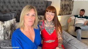 summer rose hardcore rimmimg and creampie cleanup with older couple porn video