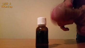 Cumshot on a bad medicine