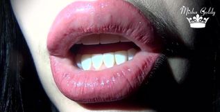My Soft Plum Lips Drives You Insane, Doesnt It? You Cant Get Enough of My Full, Luscious Ripe Lips. Now I Make Them Bigger!