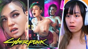 Judy Cyberpunk Futa V Thick Jizz-shotgun - Hermaphroditism