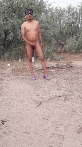 Spectacular moment from &quot;cute trans barbie strips naked in public with cute heels and slutty anal plug she needs ken&#039;s cock&quot;