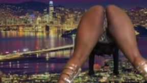 Giantess Colossal Ass Shakes, Jiggles and Bounces on Pathetic Tiny City 1080 smaller