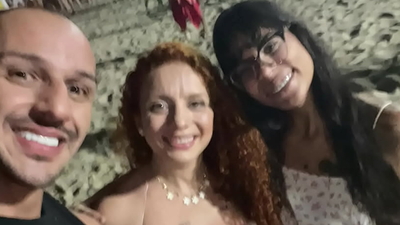 My wife and I met a redhead on New Year's Eve in Copacabana and invited her for a threeway.