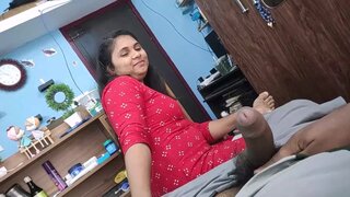 Amateur teacher from India has a thing for chubby pervs