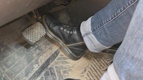 Driving in doc martens