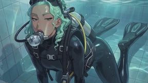 Scuba Stories #18B: Mint Currents Under Rubber Seal (Animated)