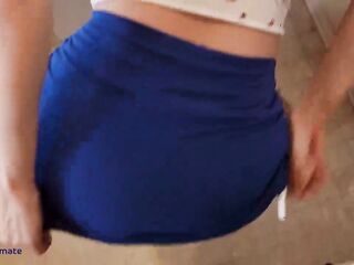 Step Mama SHOCKED by Step Son's MASSIVE KNOB during the time that doing laundry - Britney Amber