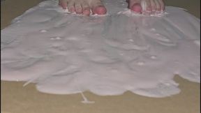 stinky work feet stuck