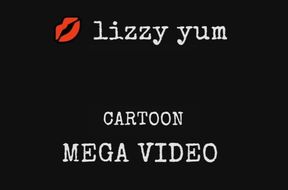 lizzy yum - MEGA VIDEO cartoon  #1