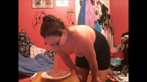 Topless Spit Play Fetish Slight Humilation JOI