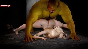 Bigcock Orc Animated Goddess of Wild Nights - 3D Animation