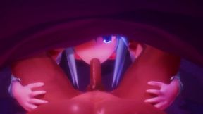 [KonoSuba] Warm and warm with a kotatsu And Aqua's Mouth - POV [MMD-3D][BY-mitsuboshiL]