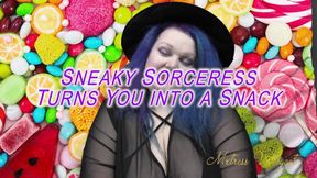 Sneaky Sorceress Turns You into a Snack