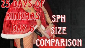 25 Days of Kinkmas Day 6: SPH SIZE COMPARISON