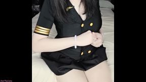 you fucked your slutty stewardess DaniTheCutie